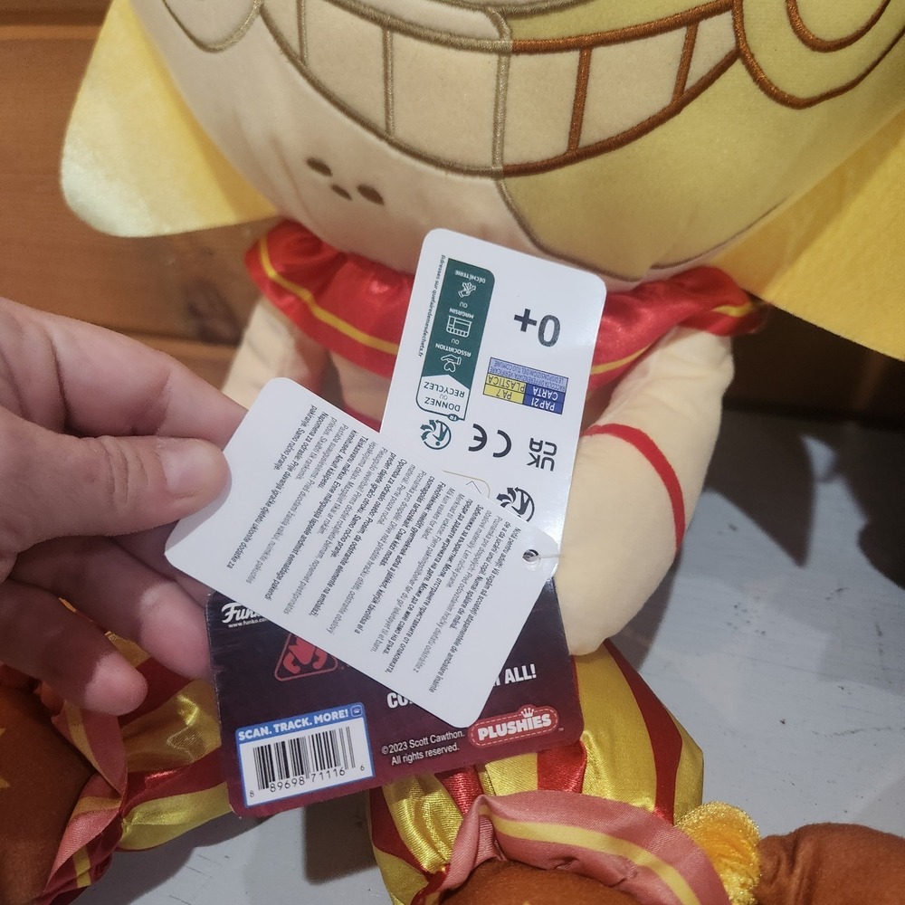 Funko Five Nights Freddy's FNAF Jumbo Moon Sun Plush Lot 2 Security Gamestop 22" - Picture 3 of 8